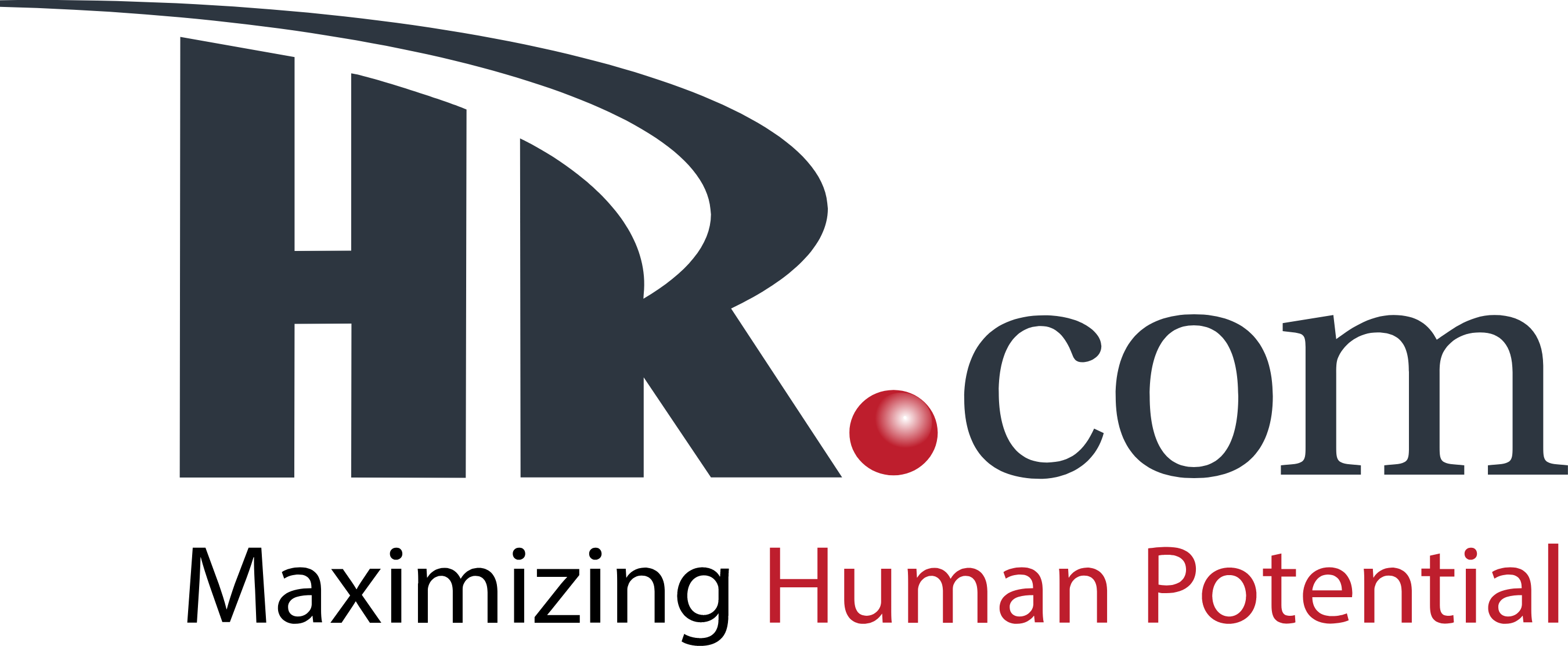 HR.com logo which reads "HR.com, Maximizing Human Potential"
